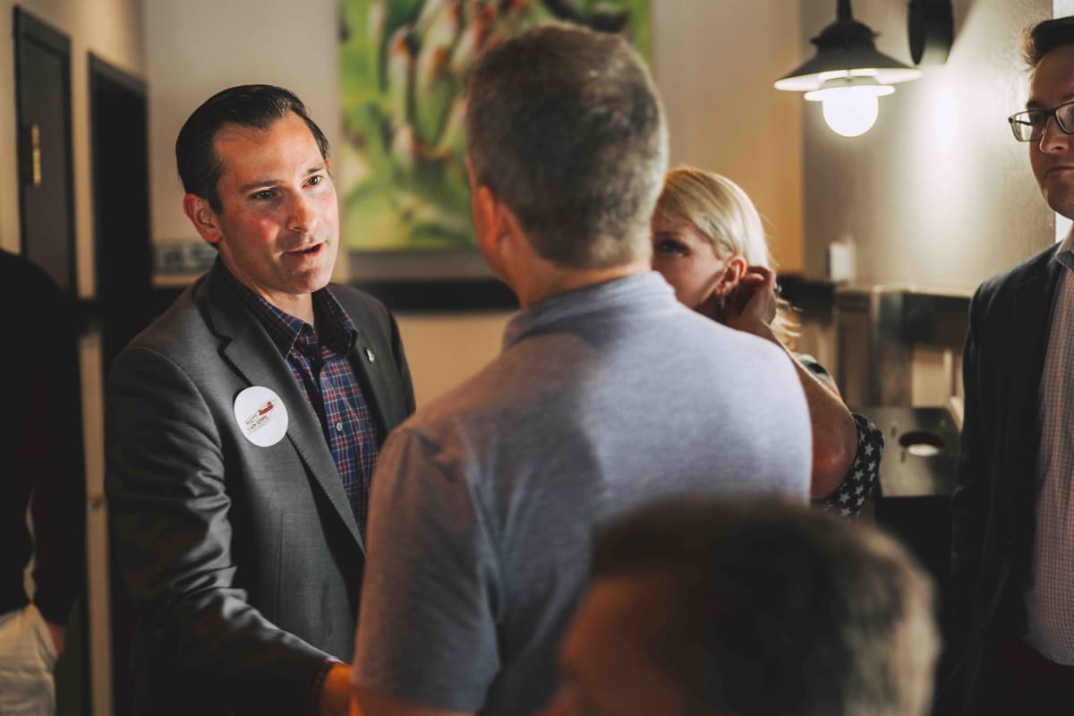 Matt Van Epps volunteering in the community - Tennessee service